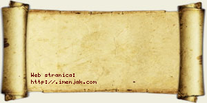 Jelisava Naumparac vizit kartica